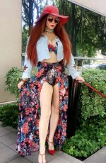 PHOEBE PRICE Out in Beverly Hills  04/24/2017