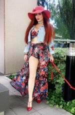 PHOEBE PRICE Out in Beverly Hills  04/24/2017