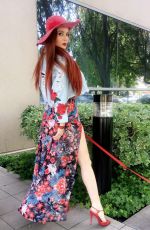PHOEBE PRICE Out in Beverly Hills  04/24/2017