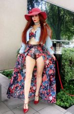 PHOEBE PRICE Out in Beverly Hills  04/24/2017