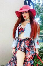 PHOEBE PRICE Out in Beverly Hills  04/24/2017