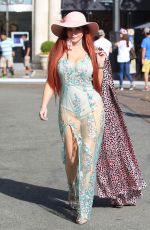 PHOEBE PRICE Out with Her Dog at The Grove in Hollywood 04/12/2017
