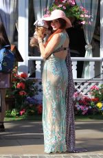 PHOEBE PRICE Out with Her Dog at The Grove in Hollywood 04/12/2017