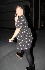 PINK Shows off Her Post Baby Body Night Out at The Roxy 04/28/2017