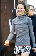 PIPPA MIDDLETON at a Gym in South Kensington 04/26/2017