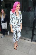 PIXIE LOTT Arrives at AOL Studios in London 04/13/2017
