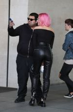 PIXIE LOTT Leaves BBS Studios in London 04/18/2017