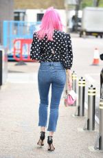 PIXIE LOTT Leaves Good Morning Britain Studio in London 04/14/2017
