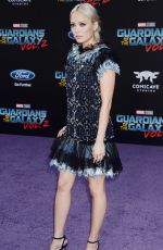 POM KLEMENTIEFF at Guardians of the Galaxy Vol. 2 Premiere in Hollywood 04/19/2017