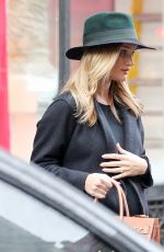 Pregnant ROSIE HUNTINGRON-WHITELEY Shopping at ABC Carpet & Home Store in New York 04/06/2017