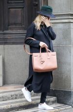 Pregnant ROSIE HUNTINGRON-WHITELEY Shopping at ABC Carpet & Home Store in New York 04/06/2017