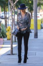 Pregnant ROSIE HUNTINGTON-WHITELEY Out Shopping in West Hollywood 04/02/2017