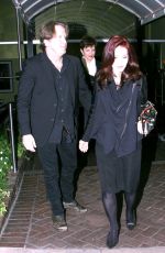 PRISCILLA PRESLEY at Sunset Marquis in Los Angeles 04/05/2017