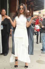 PRIYANKA CHOPRA Out and About in New York 04/20/2017
