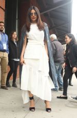 PRIYANKA CHOPRA Out and About in New York 04/20/2017