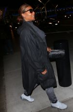 QUEEN LATIFAH at LAX Airport in Los Angeles 04/10/2017