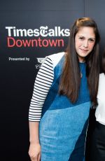 RASHIDA JONES at Timestalks Presents Rashida Jones in Conversation with Katherine Rosman in New York 04/19/2017