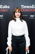 RASHIDA JONES at Timestalks Presents Rashida Jones in Conversation with Katherine Rosman in New York 04/19/2017