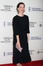 REBECCA HALL at Chuck Premiere at 2017 Tribeca Film Festival 04/28/2017