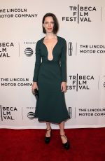 REBECCA HALL at Permission Premiere at 2017 Tribeca Film Festival in New York 04/21/2017