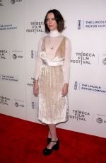 REBECCA HALL at The Dinner Premiere at Tribeca Film Festival in New York 04/24/2017