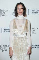 REBECCA HALL at The Dinner Premiere at Tribeca Film Festival in New York 04/24/2017