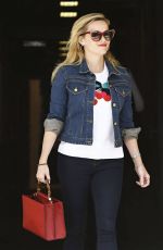 REESE WITHERSPOON Heading to a Meeting in Beverly Hills 04/25/2017
