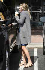 REESE WITHERSPOON Leaves a Starbucks in Brentwood 04/07/2017