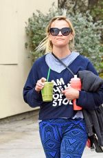 REESE WITHERSPOON Leaves Burn 60 in Brentwood 04/13/2017