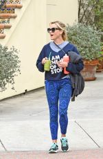 REESE WITHERSPOON Leaves Burn 60 in Brentwood 04/13/2017