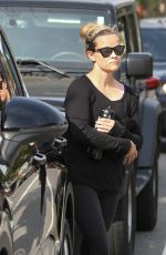 REESE WITHERSPOON leaves Yoga Class in Los Angeles 04/07/2017