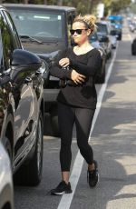 REESE WITHERSPOON leaves Yoga Class in Los Angeles 04/07/2017