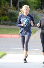 REESE WITHERSPOON Out Jogging in Los Angeles 04/17/2017