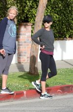 REESE WITHERSPOON Out Jogging in Los Angeles 04/17/2017