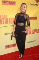 REGINA BLANDON at How to be Latin Lover Premiere in Hollywood 04/26/2017