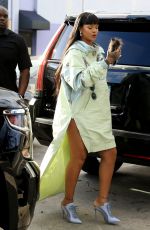 RIHANNA Arrives at Her Fenty+Puma Pop-up Store in Los Angeles 04/18/2017