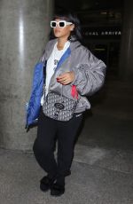 RIHANNA at LAX Airport in Los Angeles 04/07/2017