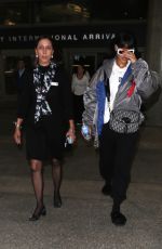 RIHANNA at LAX Airport in Los Angeles 04/07/2017