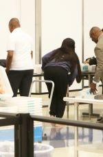 RIHANNA at LAX Airport in Los Angeles 04/19/2017