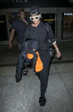 RIHANNA at Los Angeles International Airport 04/24/2017