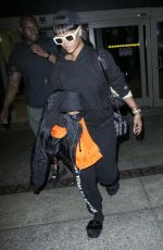 RIHANNA at Los Angeles International Airport 04/24/2017