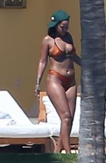 RIHANNA in Bikini on Vacation in Puerto Vallarta 04/14/2017