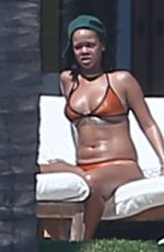 RIHANNA in Bikini on Vacation in Puerto Vallarta 04/14/2017