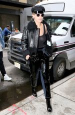 RITA ORA Arrive on the Set of a Photoshoot in New York 04/27/2017