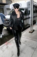 RITA ORA Arrive on the Set of a Photoshoot in New York 04/27/2017