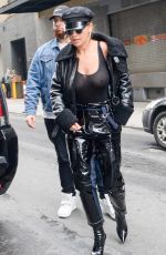 RITA ORA Arrive on the Set of a Photoshoot in New York 04/27/2017