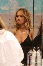 RITA ORA at a Hair Salon in Beverly Hills 04/12/2017