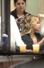 RITA ORA at a Hair Salon in Beverly Hills 04/12/2017