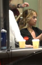 RITA ORA at a Hair Salon in Beverly Hills 04/12/2017