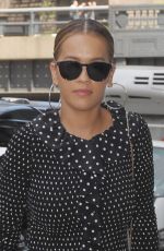 RITA ORA Leaves Her Hotel in New York 04/28/2017